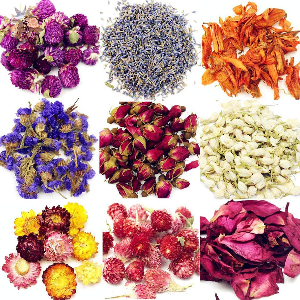 15 Bags Dried Flower Artisan K - đánh giá và giá Candle Making Bath