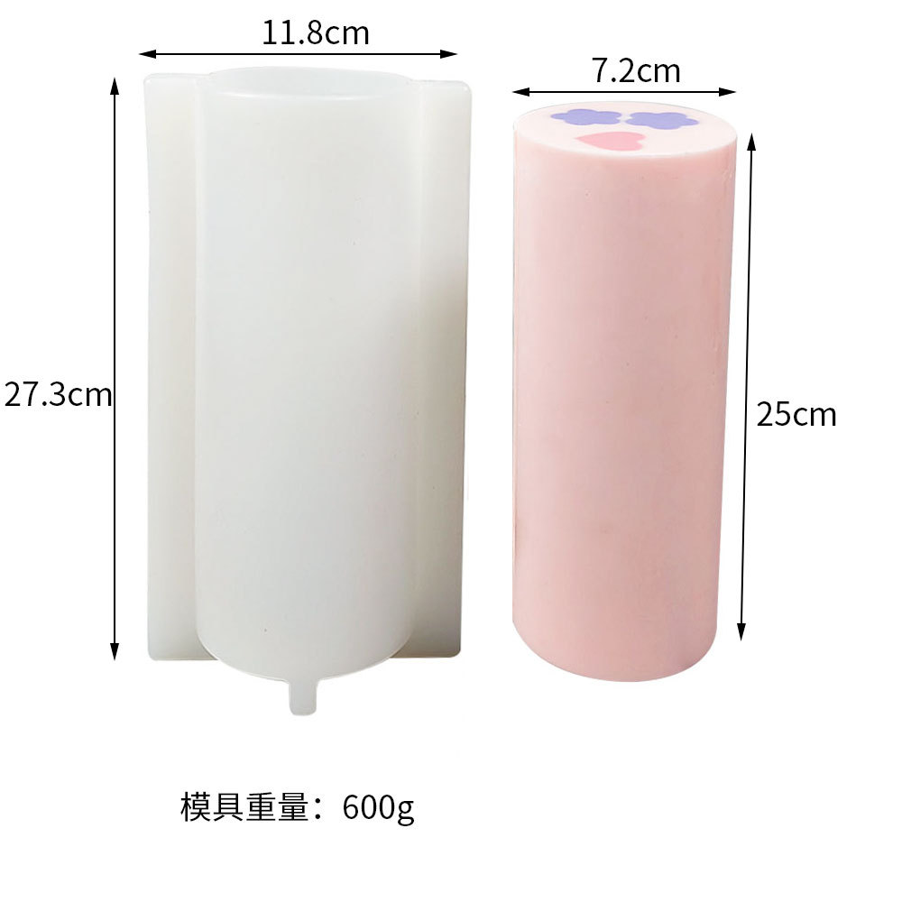 Big Cylinder Handmade Soap Mou - đánh giá và giá Candle Making Youtube