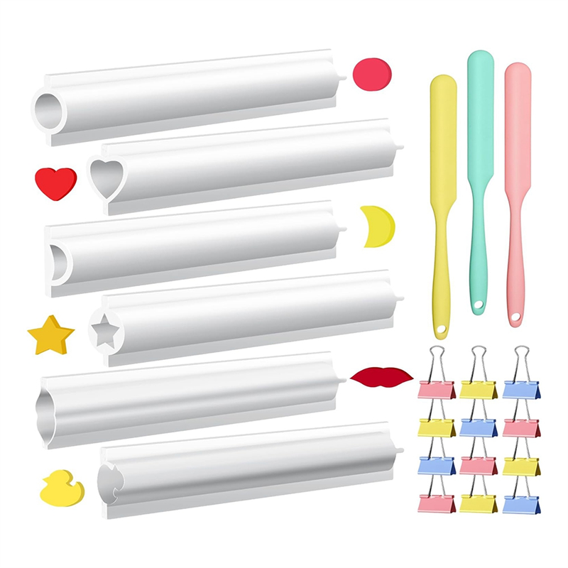 6 Piece Long Tube Silicone Mol - đánh giá và giá Candle Making Youtube