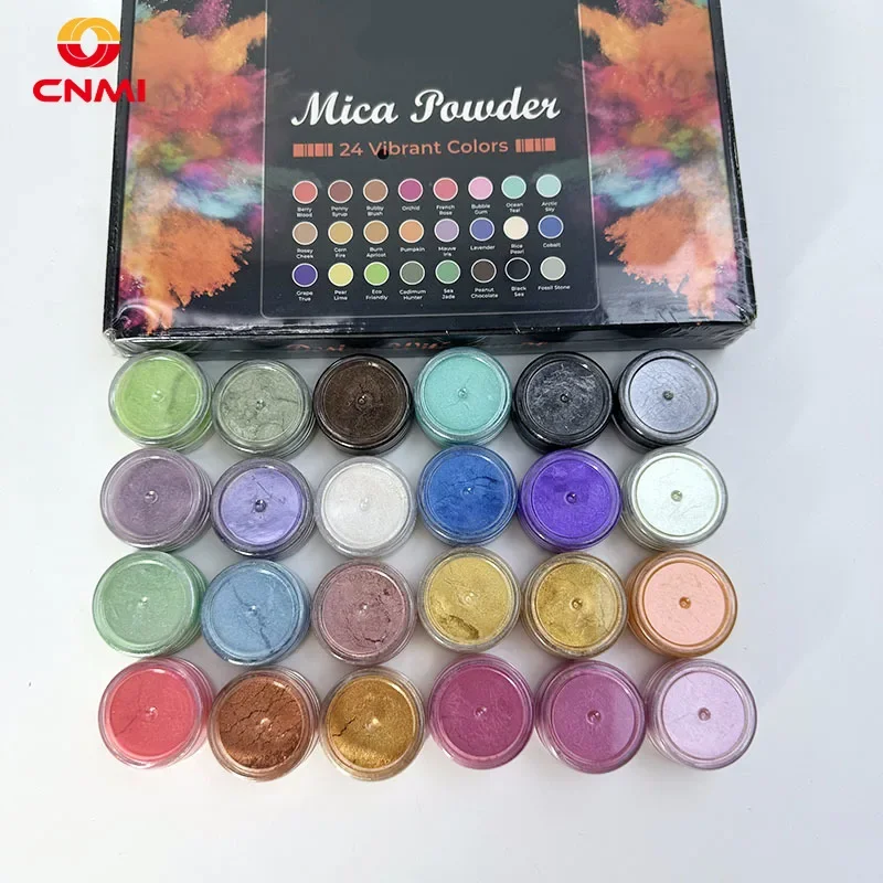 24Colors 6g CNMI Mica Powder C - đánh giá và giá Candle Making Bath