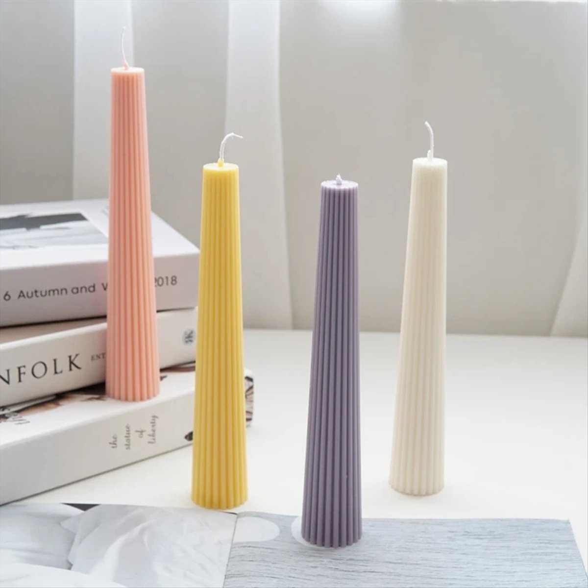 *ABAB Striped Long Pole Column - đánh giá và giá Candle Making Kits