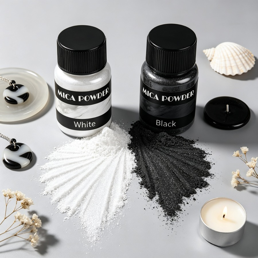 2/24 color metal pigment powde - đánh giá và giá Candle Making Kits