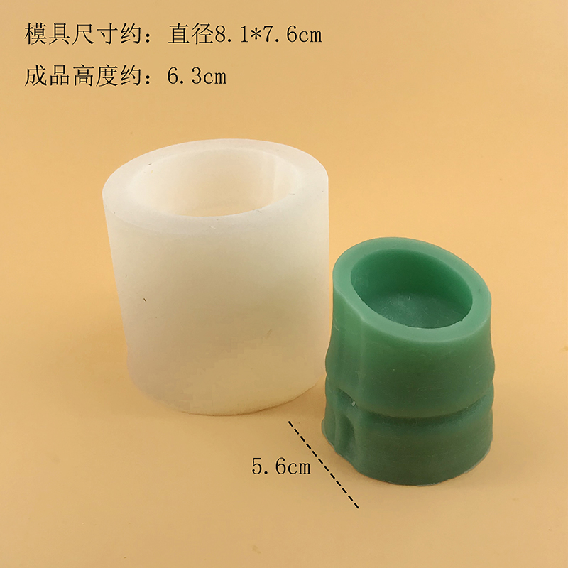 Silicone mold for bamboo tube  - đánh giá và giá Candle Making Youtube