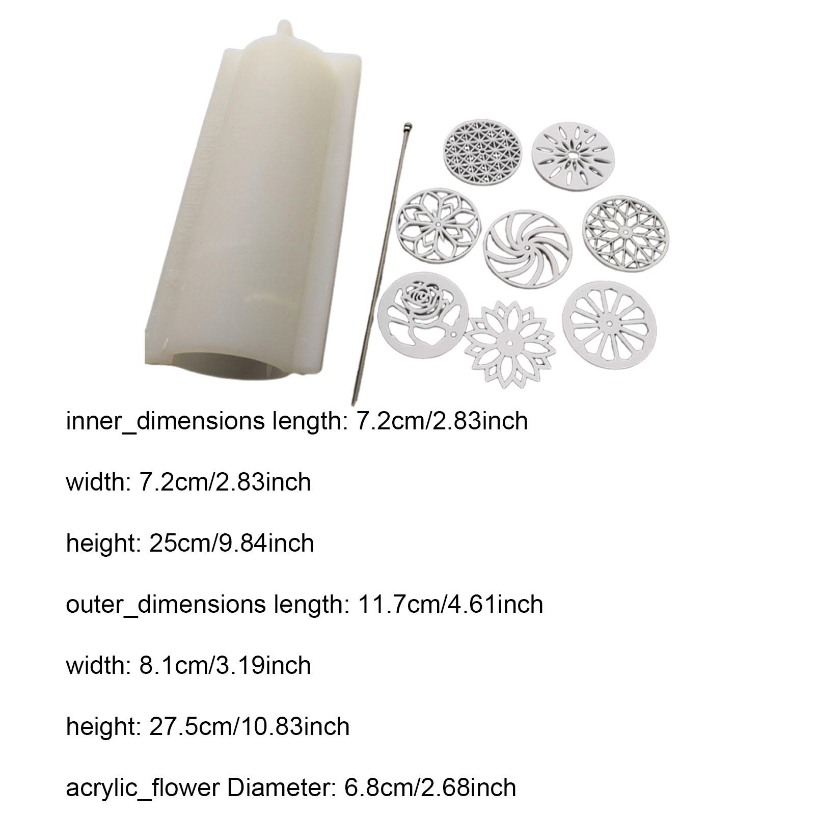Silicone Tube Column Soap Form - đánh giá và giá Candle Making Youtube